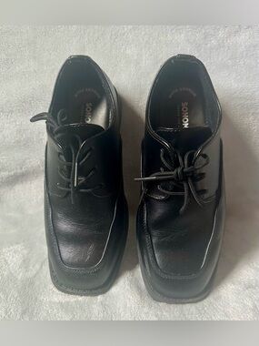 Sonoma Boys’ Black Oxford Dress Shoes